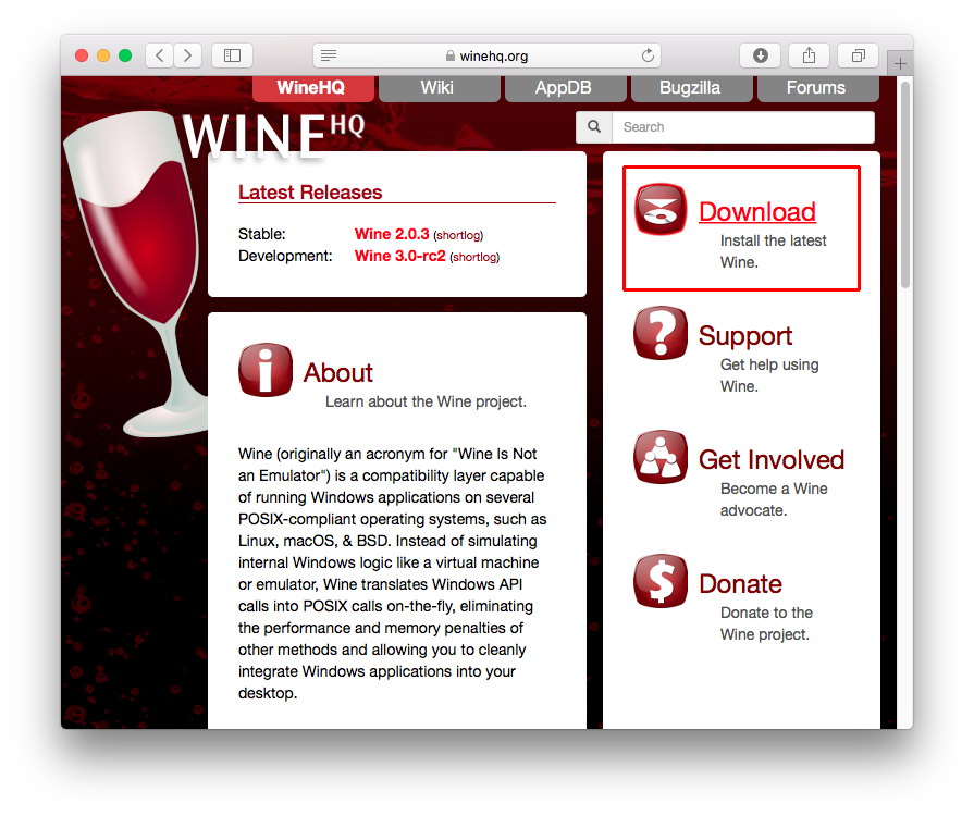 Download Wine For Mac Os Sierra